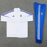 2024-25 RMA White Jacket Tracksuit #01