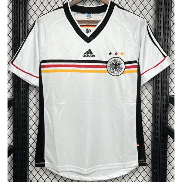 1998 Germany Home Retro Soccer Jersey