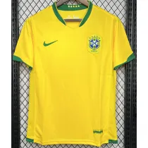 2006 Brazil Home Retro Soccer Jersey