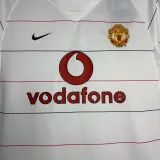 2003-2005 Man Utd Away Retro Soccer Jersey