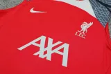 2024-25 LIV Red Tank top and shorts suit