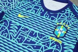 2024-25 Brazil Fancy blue Training Short Suit