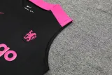 2024-25 CHE Black Tank top and shorts suit