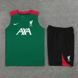 2024-25 LIV Green Tank top and shorts suit