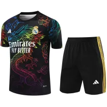 2024-25 RMA Black Training Short Suit #彩龙