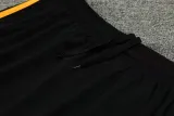 2024-25 RMA Black Training Shorts Pants (黄边）
