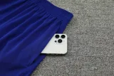 2024-25 Brazil Fancy blue Tank top and shorts suit