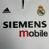 2003-2004 RMA Home Retro Soccer Jersey