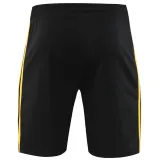 2024-25 RMA Black Training Shorts Pants (黄边）