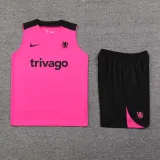 2024-25 CHE Pink Tank top and shorts suit