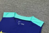 2024-25 Brazil Blue Tank top and shorts suit