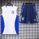 2024-25 Italy White Tank top and shorts suit