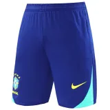 2024-25 Brazil Blue Training Shorts Pants