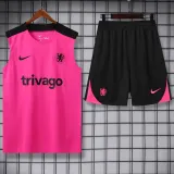 2024-25 CHE Pink Tank top and shorts suit
