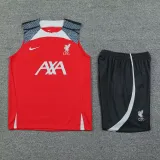 2024-25 LIV Red Tank top and shorts suit