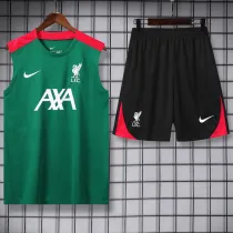 2024-25 LIV Green Tank top and shorts suit