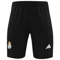 2024-25 RMA Black Training Shorts Pants (黄边）
