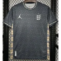 2024-25 England Black Grey Special Edition Fans Soccer Jersey