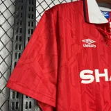 1992-1994 Man Utd Home Retro Soccer Jersey