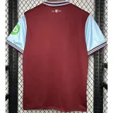 2024-25 West Ham Home Fans Soccer Jersey