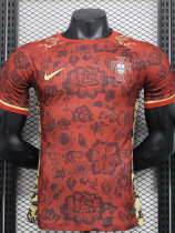 2024-25 Portugal Red Special Edition Player Version Soccer Jersey