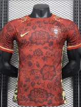 2024-25 Portugal Red Special Edition Player Version Soccer Jersey