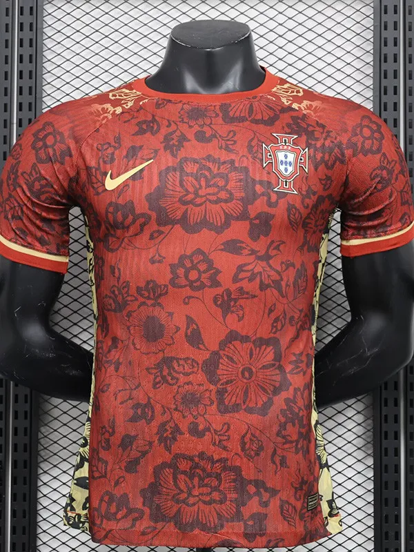 2024-25 Portugal Red Special Edition Player Version Soccer Jersey