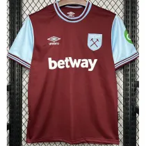 2024-25 West Ham Home Fans Soccer Jersey