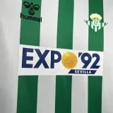 1988-1989 Real Betis Home Retro Soccer Jersey