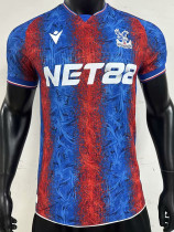 2024-25 Crystal Palace Home Player Version Soccer Jersey
