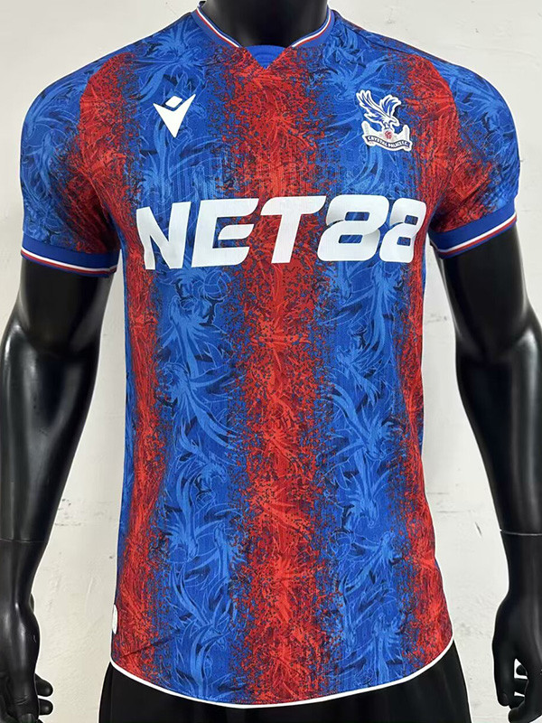 2024-25 Crystal Palace Home Player Version Soccer Jersey