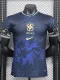 2024-25 Brazil Blue Black Special Edition Player Version Soccer Jersey