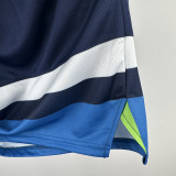 2022-23 TIMBERWOLVES Dark blue Away Top Quality NBA Pants