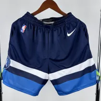 2022-23 TIMBERWOLVES Dark blue Away Top Quality NBA Pants