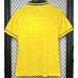 1993-1994 Brazil Home Yellow Retro Soccer Jersey