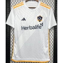 2024-25 LA Galaxy Home Fans Soccer Jersey (胸前带广告)