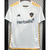 2024-25 LA Galaxy Home Fans Soccer Jersey (胸前带广告)