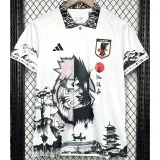 2024-25 Japan White Special Edition Fans Training Shirts (粉墨鸣人)