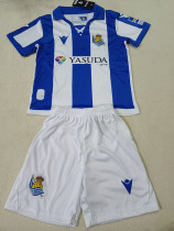 2024-25 Real Sociedad Home Kids Soccer Jersey