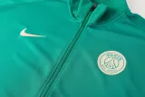 2024-25 PSG Green Jacket Tracksuit