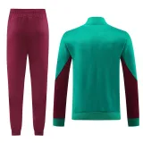 2024-25 PSG Green Jacket Tracksuit