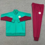 2024-25 PSG Green Jacket Tracksuit