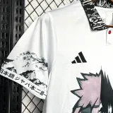 2024-25 Japan White Special Edition Fans Training Shirts (粉墨鸣人)