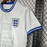 2024-25 England White Special Edition Fans Soccer Jersey