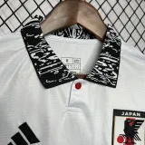 2024 Japan White Special Edition Fans Soccer Jersey (碳画鸣人)