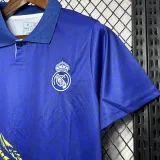 2024-25 RMA Blue Special Edition Polo Short Sleeve