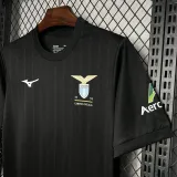 2024-25 Lazio Black Special Edition Fans Soccer Jersey