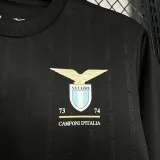 2024-25 Lazio Black Special Edition Fans Soccer Jersey