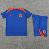 2024-25 Netherlands Fancy blue Training Short Suit