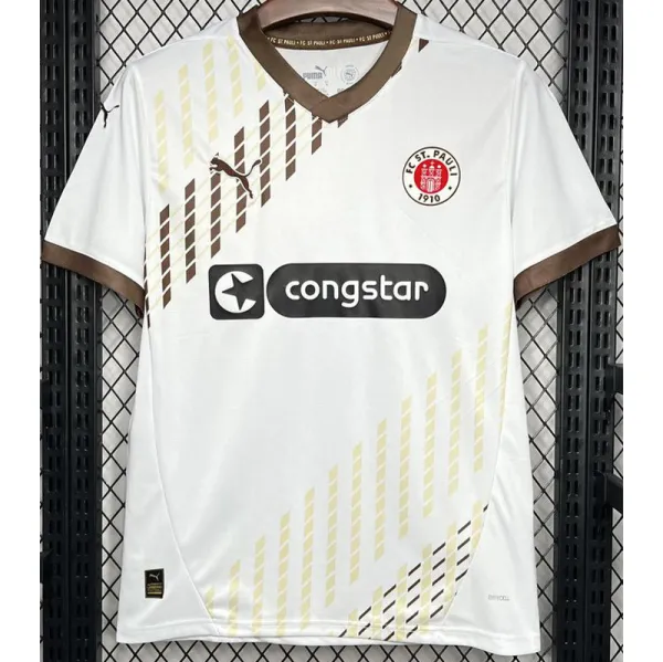 2024-25 ST PAULI Away Fans Soccer Jersey